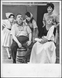 Fiddler on the Roof Zero Mostel 1964 original gestempelt Theater Pressefoto - Bild 1 von 2