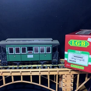LGB 3020 NACH ASENDORF PASSENGER CAR Original Box G Scale - Picture 1 of 10