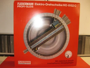 FLEISCHMANN 6152C Elektro Drehscheibe H0 mit Schalter 6910 NEU - Bild 1 von 5