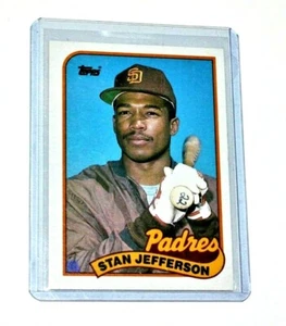 1989 Topps Stan Jefferson Error Card 689, Pink Triangle Lower Left Corner NM+ - Picture 1 of 1