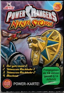 POWER RANGERS  NINJA STORM 25 / DVD NEU & OVP (POWER-KARTE).  # - Picture 1 of 2