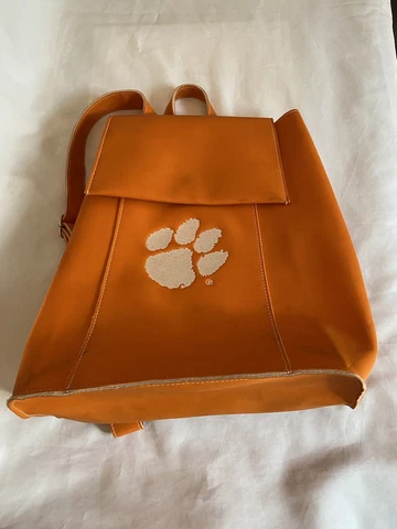 Clemson Tigers Alan Stuart backpack bag tote purse w/embroidered logo Cover