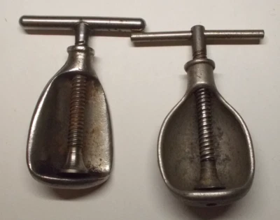 Vintage Cast Iron Table Nut Crackers 1930's Screw Type - Image 1 of 4