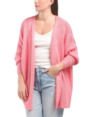 Suéter Cárdigan ELAN Talla Única Talla Grande Rosa Rock & Love Nuevo con Etiquetas Foto 1 de 2