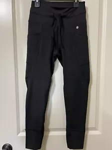 Neu ohne Etikett Apana Damen Jogginghose schwarz Größe XS Taschen Kordelzug Taille - Bild 1 von 4