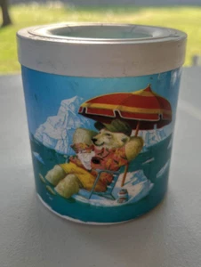 The Fridge Freezer Can Koozie Coca-Cola Polar Bear Lifoam Vintage WORN WEAR USED - Picture 1 of 13