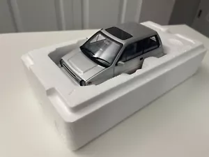 AUTOart Millennium 1/18 Honda City Turbo II (Silver) with Motocompo (#73281) - Picture 1 of 12