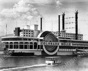 Colorado Belle Riverboat Gambling Ship Casino 8x10 Reprint Of Old Photo - Picture 1 of 1