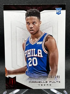 MARKELLE FULTZ RC 2017-18 Panini Chronicles #329 MOMENTUM RED /249 - Picture 1 of 2