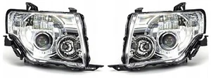 PAAR / SET FRONTSCHEINWERFER LAMPEN XENON PASST FÜR MITSUBISHI PAJERO 2007-2014 - Bild 1 von 13