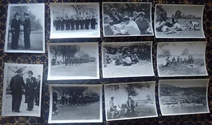 MARINE NATIONALE~AERONAVALE-REMISE DECORATIONS+B.P.A.N. BIZERTE-KAROUBA-1952~~ - Picture 1 of 22