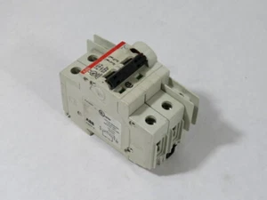 ABB S202U-K10 Circuit Breaker 240V 10A 50/60Hz 2P W/S2C-H6RU USED - Bild 1 von 4