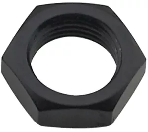 Tuerca mamparo de aluminio Fragola 492410-BL -10 AN negra cada una - Imagen 1 de 1
