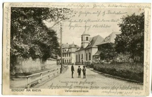 AK Bendorf,Vallendarer Straße,bei Koblenz,Neuwied,Vallendar 1928 - Picture 1 of 2