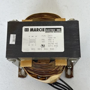 Transformer step up/down  1000VA Pri 460V Sec 115V 50/60 Hz Marcie Electric inc - Picture 1 of 6