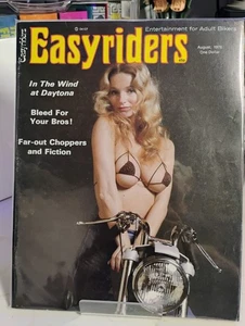 August 1976 VINTAGE EASY RIDER MAGAZINE BAGGED AND BOARDED NICE! - Picture 1 of 3