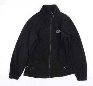 Karrimor Women's Black Fleece Jacket Size 10 - Picture 1 of 12