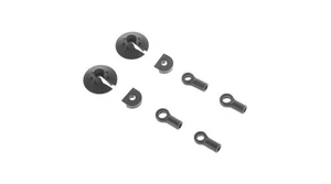 ARRMA Shock Rod End Set Nero (2) - AR330338 - Picture 1 of 1