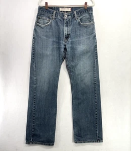 Levis 505 Jeans Herren 32x32 (Passform 30x30) Blau Straight 100% Baumwolle Denim Distressed - Bild 1 von 17