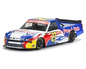 Pro-Line Losi® NASCAR® 1/12 2024 Chevy Silverado Truck Pre-Trimmed Body (Clear) - Picture 1 of 8