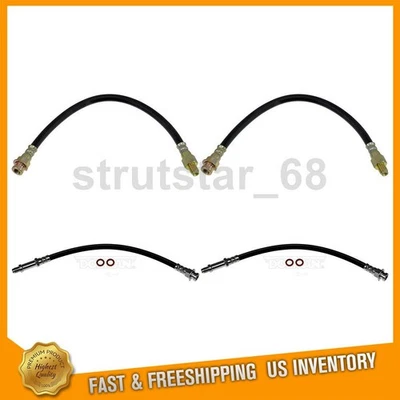 4 mangueras de freno delanteras traseras para Dodge Monaco 6,3 L 5,2 L Foto 1 de 4