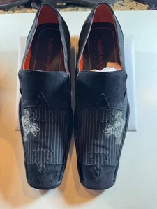 Robert Wayne Dress Shoes, Black Velvet , size 7 - Picture 1 of 8
