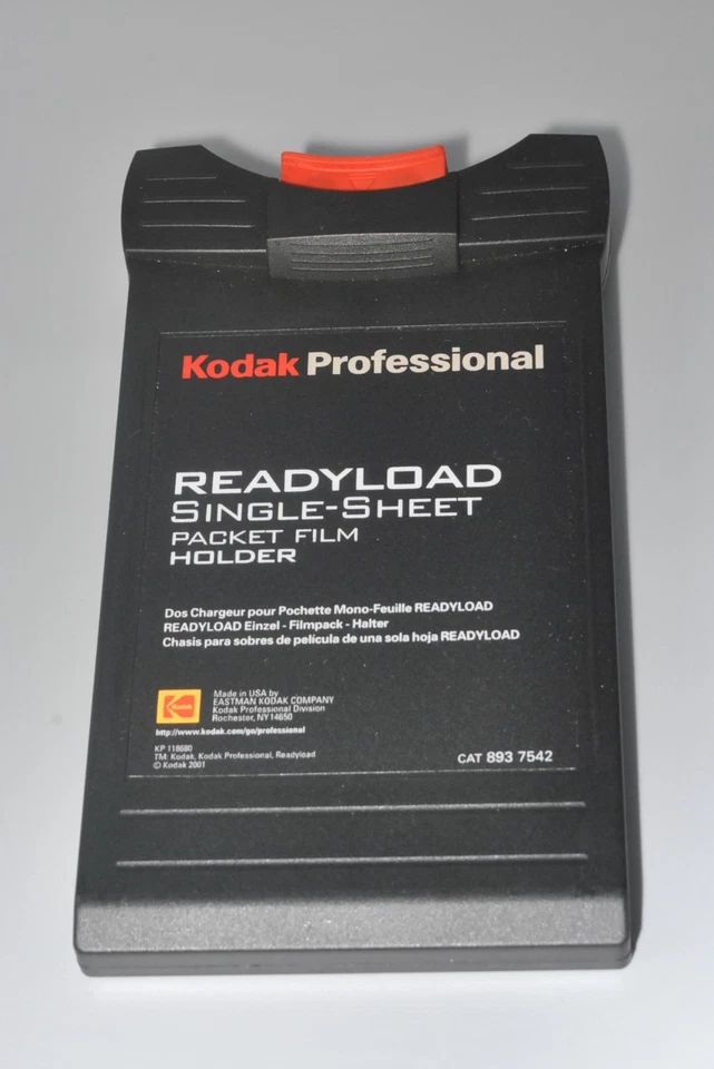 Exc* Kodak Professional Readyload Single Sheet Packet Film Holder - Image 1 of 4