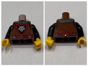 LEGO Castle Reddish Brown Torso Castle Wolfpack 973pb5568c01 cas585 Set 10332 - Bild 1 von 1