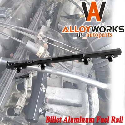 For JEEP Wrangler TJ/Cherokee XJ 4.0L 1997-2001 Billet Aluminum Fuel Rail USA. - Image 1 of 4