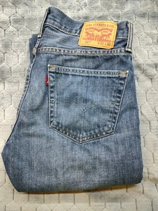 Jeans Levis 527 Para Hombre 32x32 Azul Bootcut Tiro Bajo Denim Elástico Clásico - Imagen 1 de 15