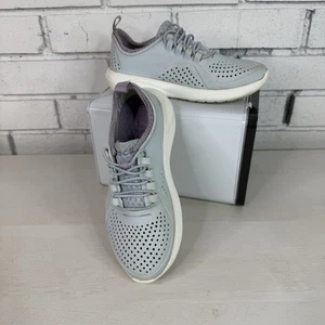 Crocs LiteRide Pacer Mädchen Blau Sneaker Wasserfreundliche Schuhe Kinder Größe 1 - Bild 1 von 10