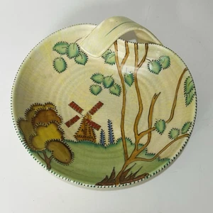 CARGADOR DE PLACAS VINTAGE ART DECO AÑOS 30 CORONA DEVON FIELDINGS 24 cm molino de viento raro - Imagen 1 de 9