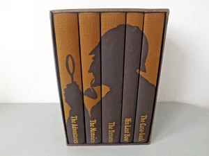 Sherlock Holmes Complete Stories 5 Book Box Set The Folio Society 1993 - Picture 1 of 3