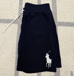 Pantalones Cortos POLO RALPH LAUREN Big Pony Malla Cordón Para Hombres XL Azul Marino Blanco Pony - Imagen 1 de 5