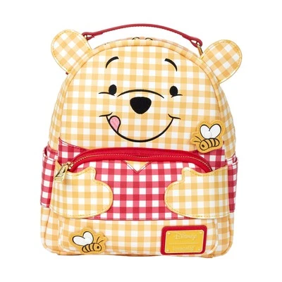 Loungefly Disney - Winnie The Pooh mit Gingham Muster - Mini- Rucksack - Bild 1 von 4