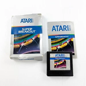 Super Breakout Video Game for Super Breakout with Manual & Box - Picture 1 of 1