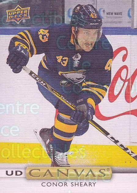 2019-20 Upper Deck Canvas #8 Conor Sheary - Image 1 of 1