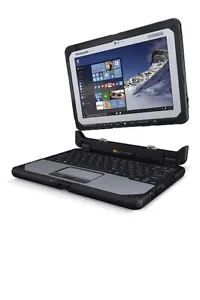 Panasonic Toughbook-Tab Win 10 Pro CF-20 8 Gb 1 TB Ssd Rs232 Brand New Battery - Picture 1 of 12