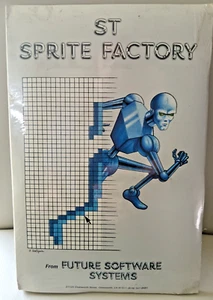ST Sprite Factory Atari ST; Disk w/Manual  NOS - Picture 1 of 3