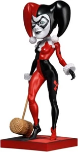 NECA Batman DC CLASSICS Harley Quinn Head Knocker Figure (BRAND NEW) Bobblehead - Picture 1 of 5