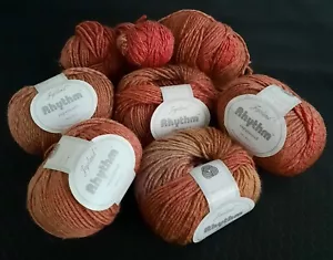 5 Balls Jojoland Rhythm Superwash 100% Wool, 110yds ea. 3 Partial Balls Incl'd. - Picture 1 of 5