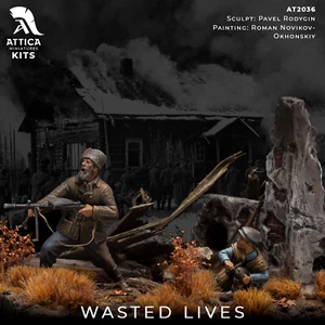 Wasted Lives 54mm Painted Miniature Toy Soldier | Art Level - Picture 1 of 10