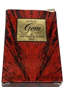 gem eau de toilette miniature 0.17oz van cleef & arpels LOOK AT AD PICS PLEASE - Picture 1 of 3