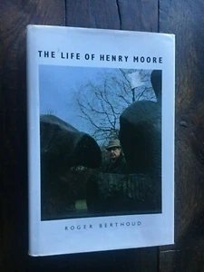 The Life of Henry Moore Roger Berthoud Sculpture 1987 1st US Edition HCDJ GC - Bild 1 von 3