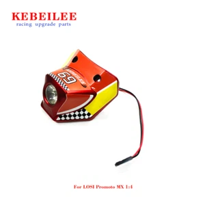 KEBEILEE Redesign Upgrade Headlights For LOSI Promoto-MX Motorcycle 1:4 - Picture 1 of 15