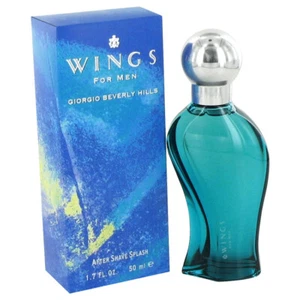 Wings by Giorgio Beverly Hills After Shave 1.7 oz For Men - Picture 1 of 5