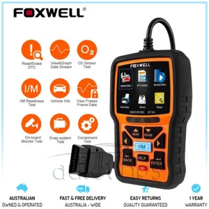 FOXWELL NT301 Engine OBD2 EOBD Fault Code Reader Reset Diagnostic Scanner Tool - Picture 1 of 7