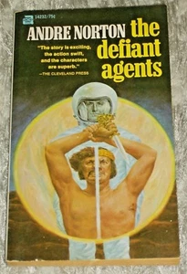 Andre Norton, THE DEFIANT AGENTS, Vintage 1960's Science Fiction Paperback Novel - Imagen 1 de 6