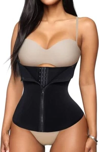 Bafully Womens Underbust Corset Waist Trainer Steel Boned Sport Workout Body XXL - Picture 1 of 7