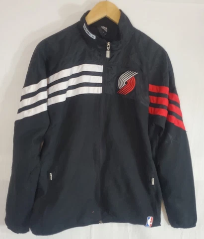Adidas Portland Trailblazers Men's Medium Full-Zip Track Jacket Cover